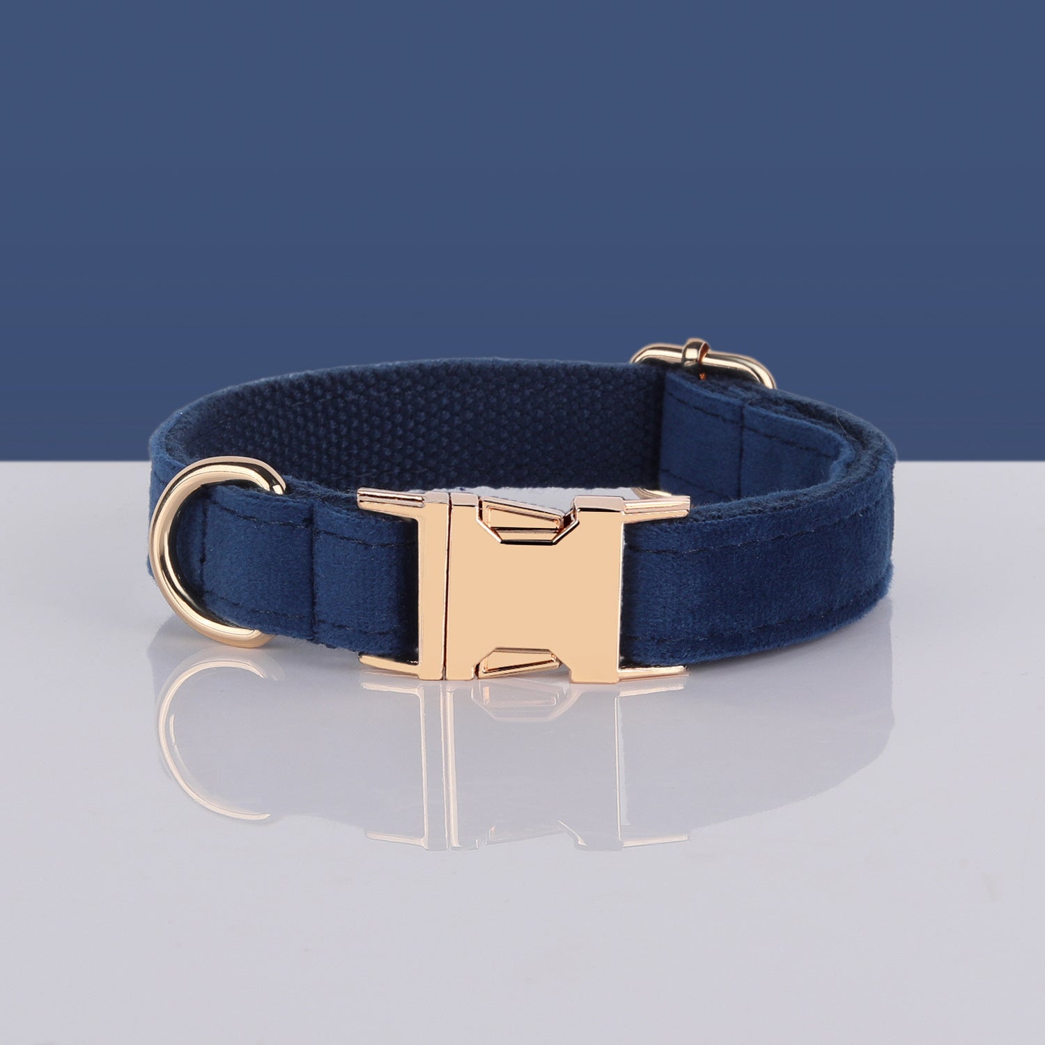 Navy blue dog harness best sale