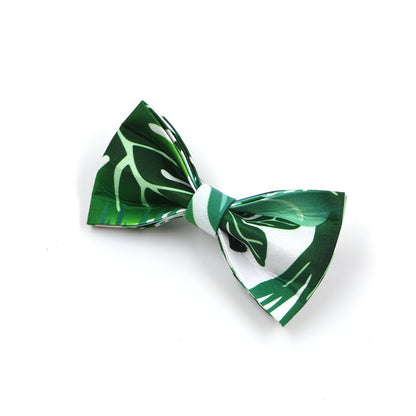 Green Leaf Dog Collar