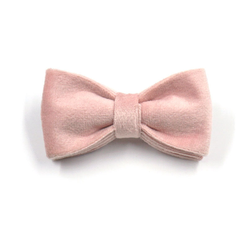 Light Pink Velvet Cat Collar